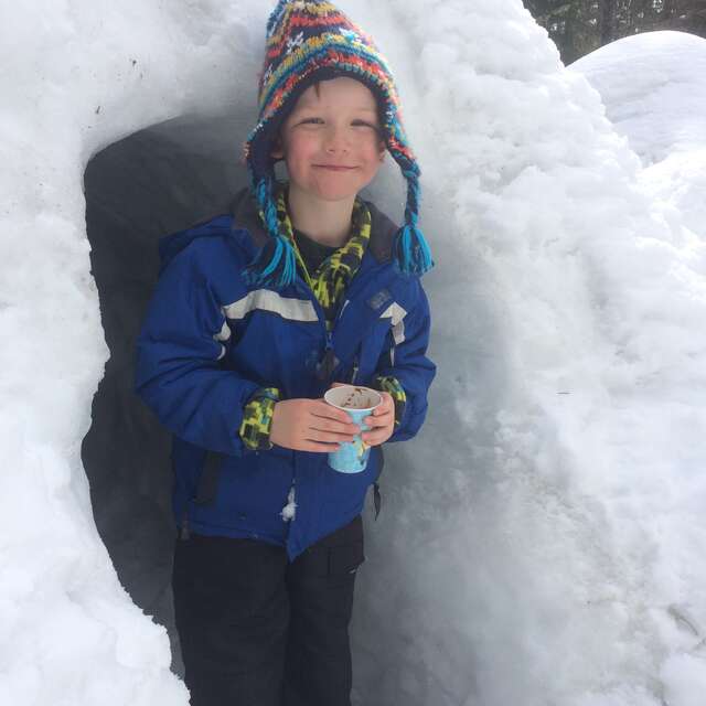 Snowshoeing with Snocool