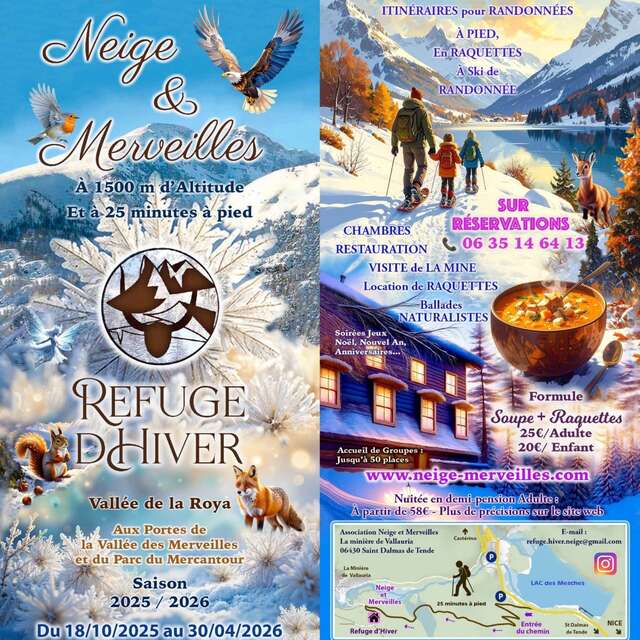 Neige et Merveilles, winter refuge