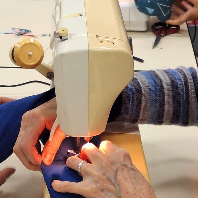 Atelier découverte de la machine à coudre