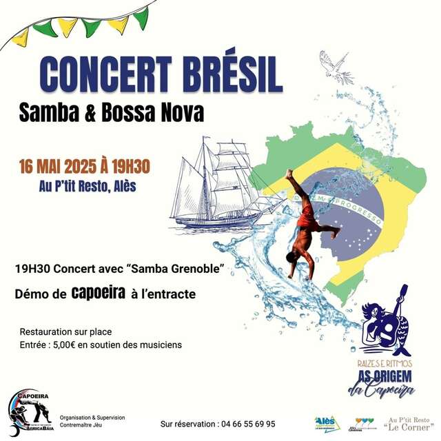 Concert Brésil : Samba et Bossa Nova