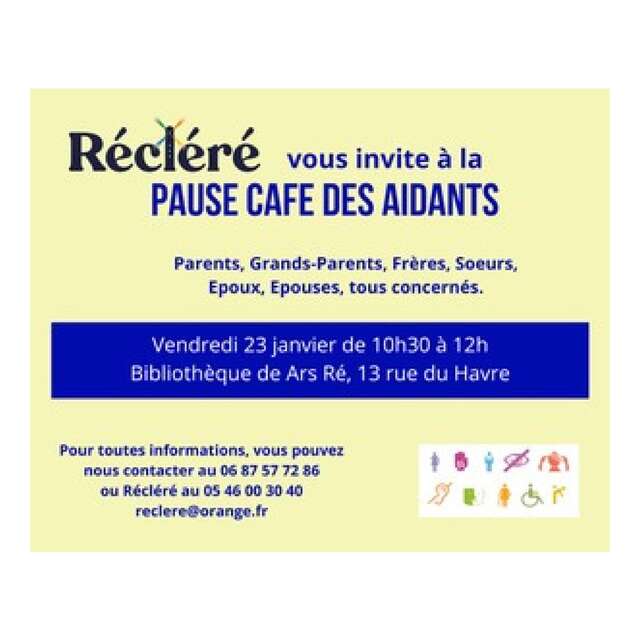 Coffee break for caregivers