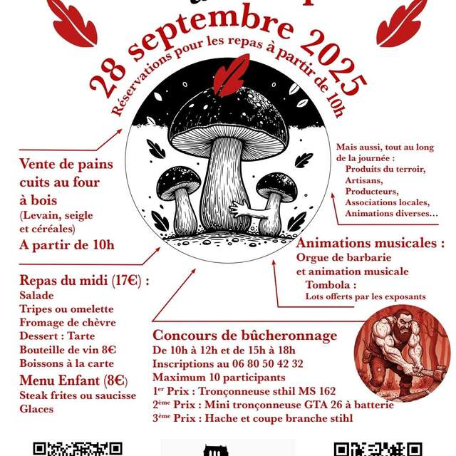 Foire aux cèpes - Concoules - 2025