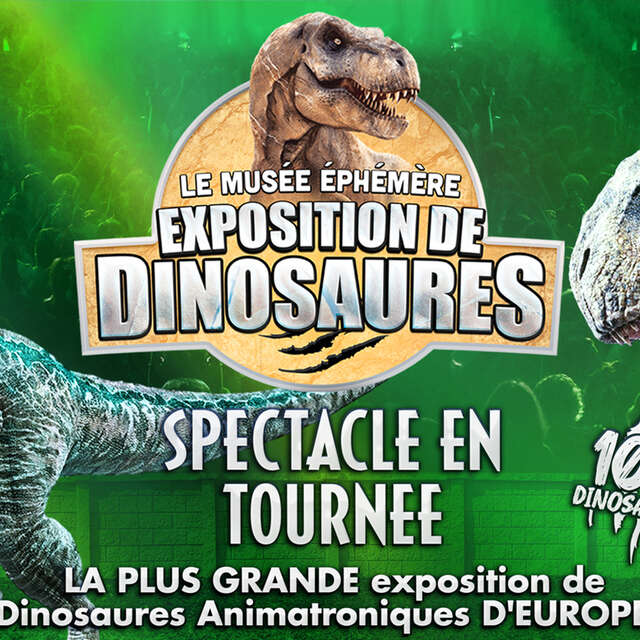 Le Musée Éphémère® des dinosaures