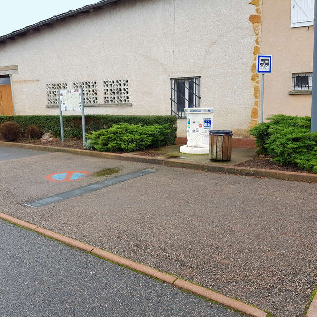 Aire de services de camping-car