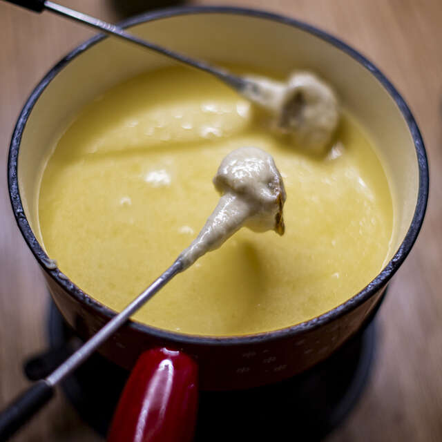 Degustation fondue au sommet