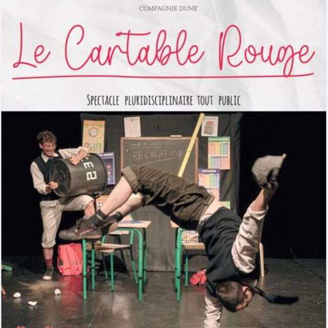 Le cartable rouge