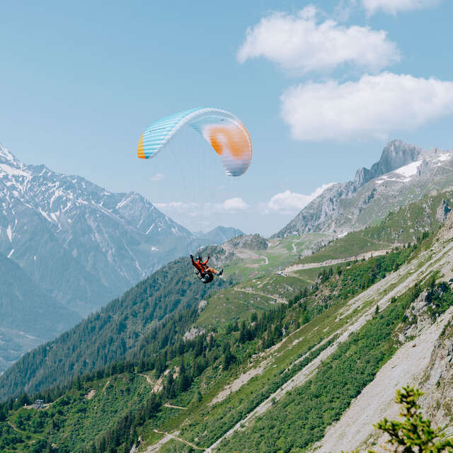 Vol en parapente