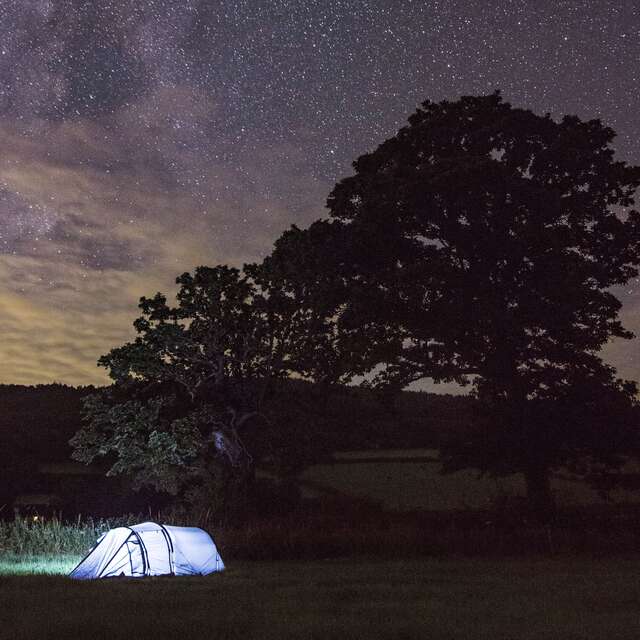 Randonnée ciel étoilé et nuit au bivouac de Roua