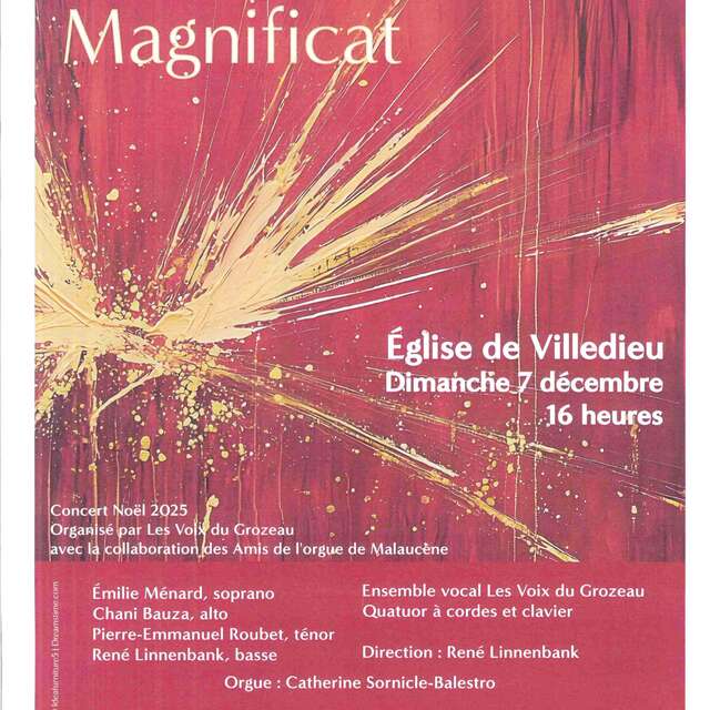 Weihnachtskonzert 'Bach Magnificat'.