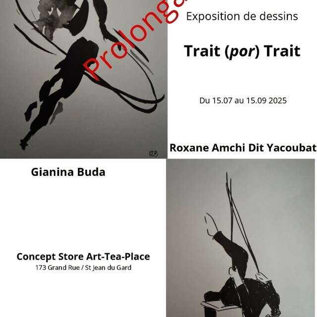 Trait (por)Trait - Exposition de dessins