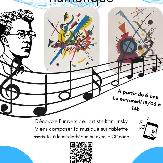 Atelier numérique "Kandinsky et musique numérique"