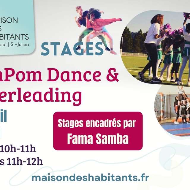 Stage Pompom Dance & Cheerleading