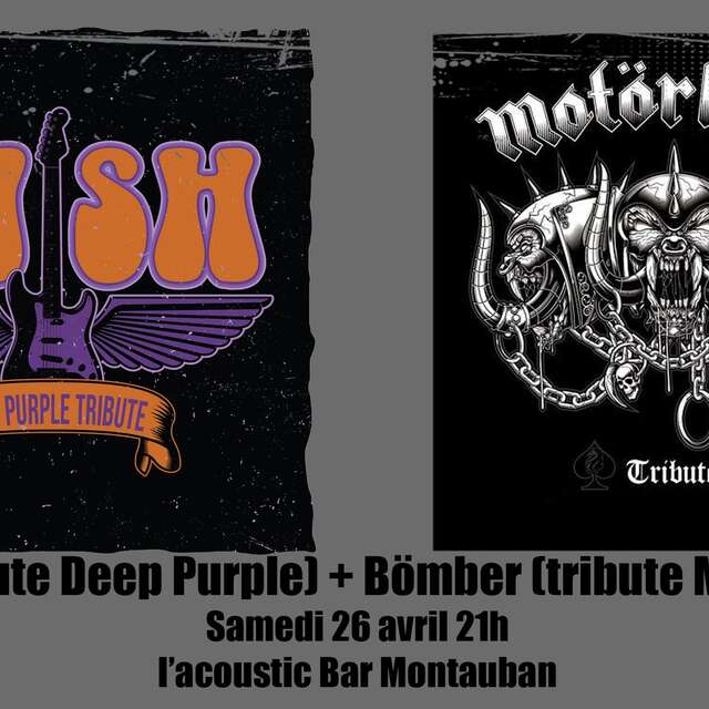 Concert - Hush + Bömber : soirée métal à l'Acoustic