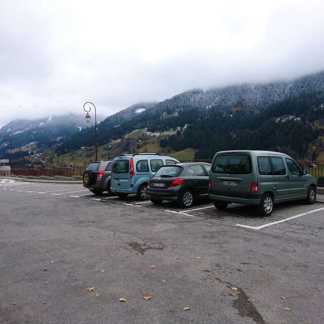 School car park