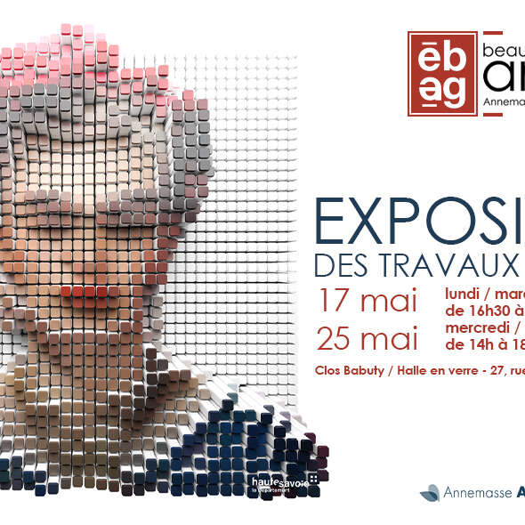 EBAG : Exposition de fin d'année des travaux d'élèves