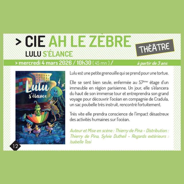 CIE Ah le Zèbre - Jeune Public