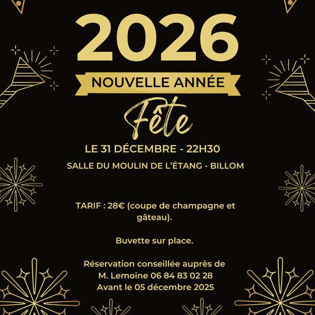 Réveillon du 31 Décembre