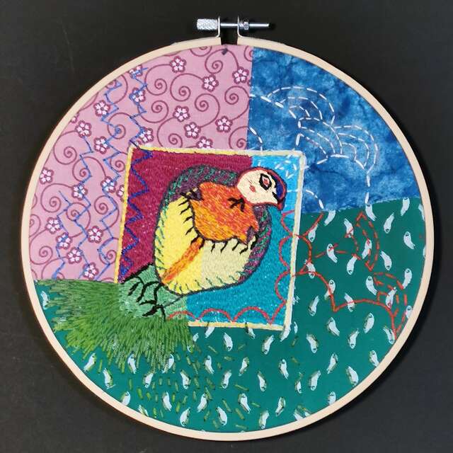 A la rencontre d'une broderie afghane avec Catherine Primot - Atelier