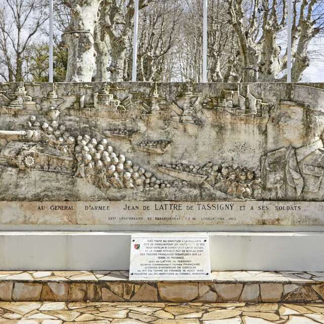Mémorial au Général de Lattre de Tassigny et à la 1ère armée française