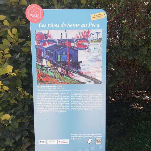 Chemin des Impressionnistes au Pecq