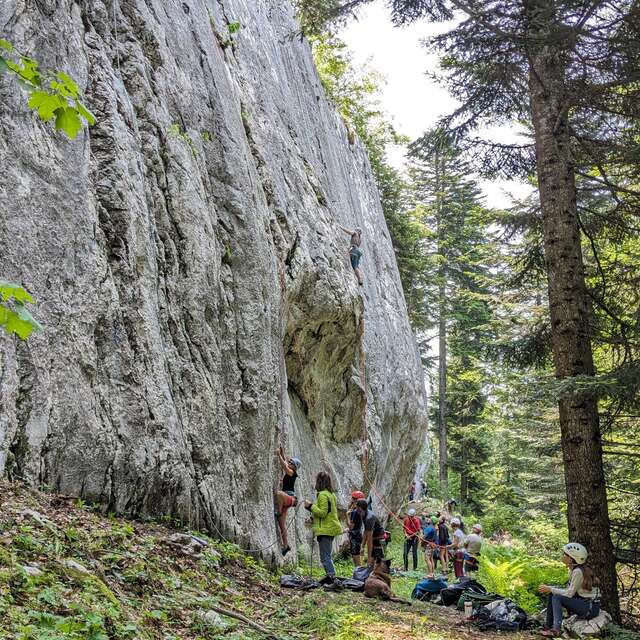 Site d'escalade "Les Garins"
