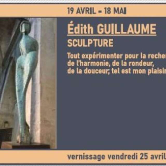 Ausstellung ""Skulptur" von Edith Guillaume - Art dans la Nef