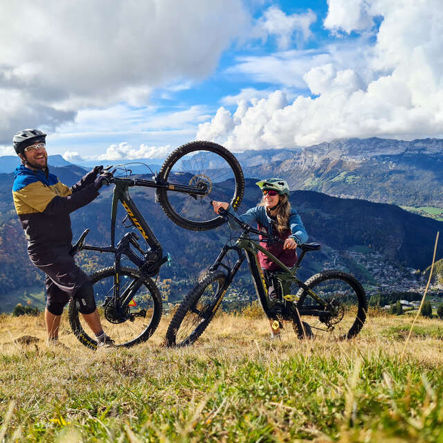 E-enduro & Bikepark: sporty day-long tour