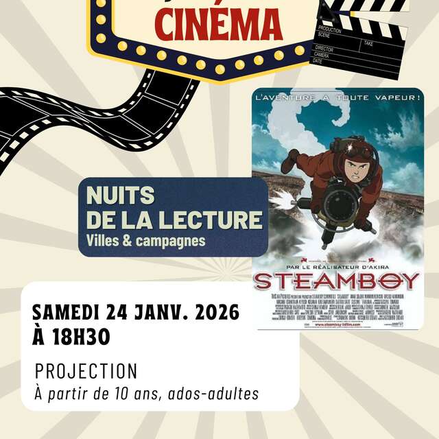 Ça me dit cinéma - Nuits de lecture