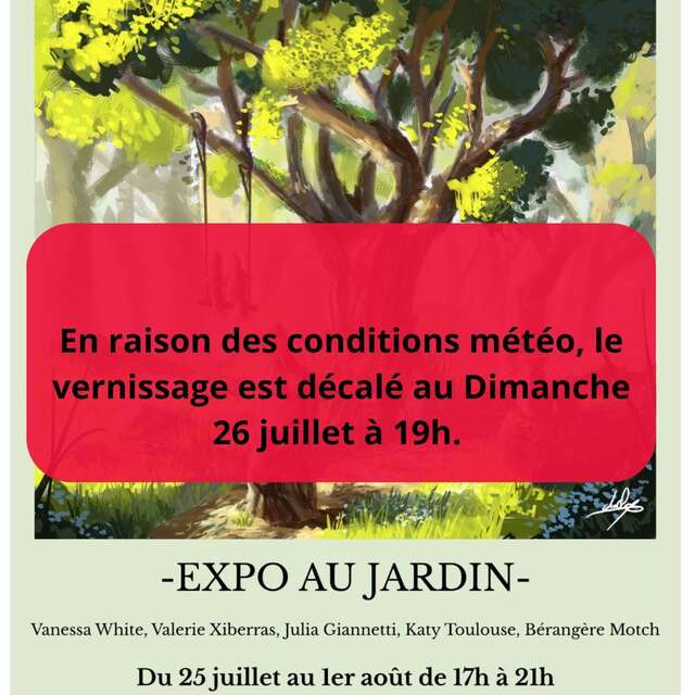 Exposition au jardin - Racines