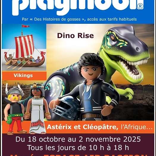 Exposición gigante de Playmobil