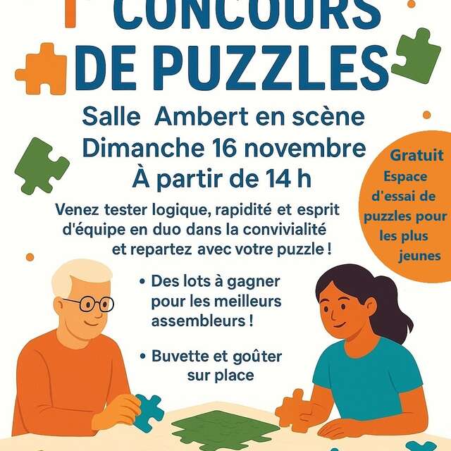 1er concours de puzzles