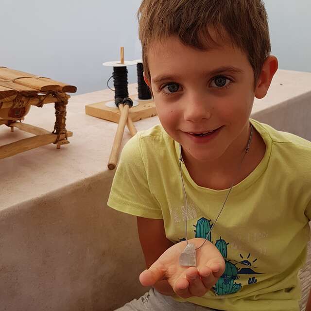 Un après-midi pour réaliser votre bijou avec une Fluorite d'Auvergne
