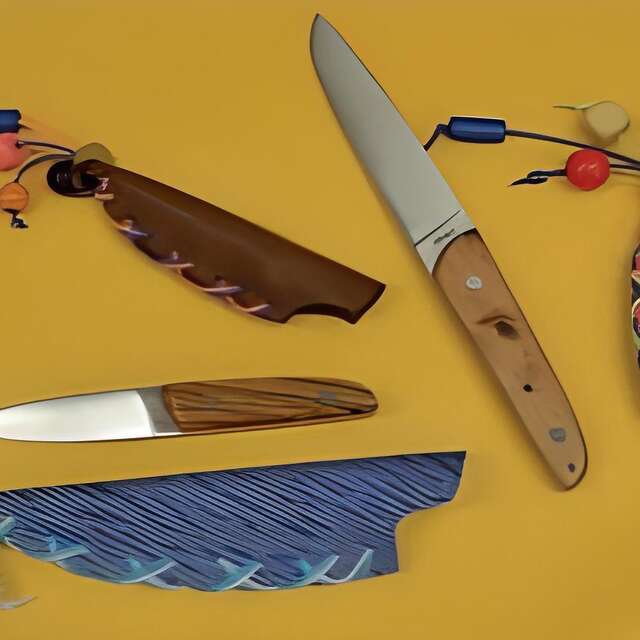 Atelier coutellerie - Je monte un couteau fixe