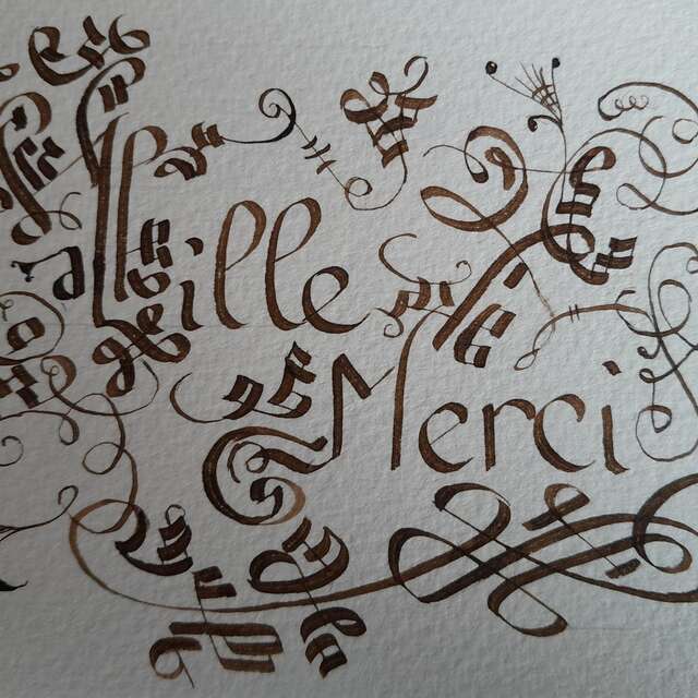 Journée Nationale du Commerce de Proximité - Atelier Calligraphie : découvrez les lettres cadeaux !