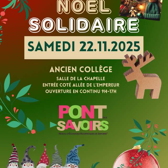 Marché de Noël Solidaire