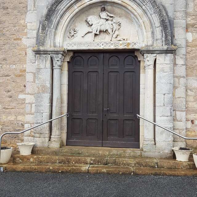 Visite de l'église de Baneins
