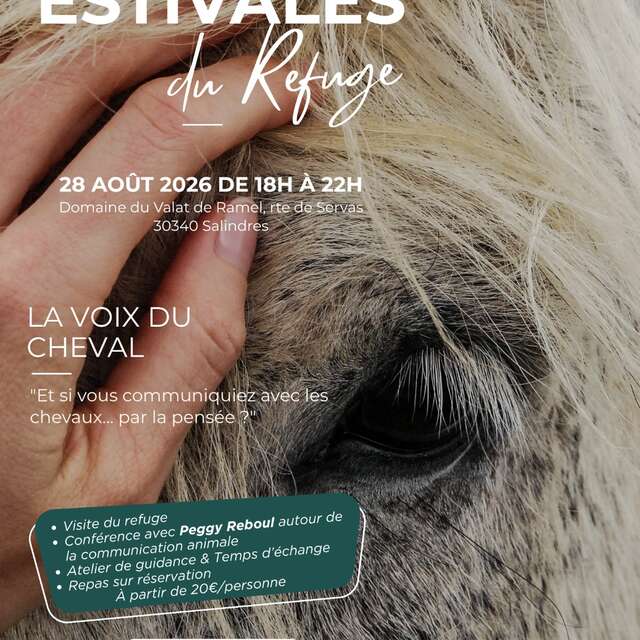 Les Estivales du Refuge - La Voix du Cheval