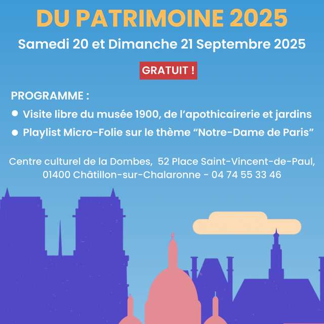 Visite de l'Hôtel-Dieu de Châtillon-sur-Chalaronne - J.E.P 2025