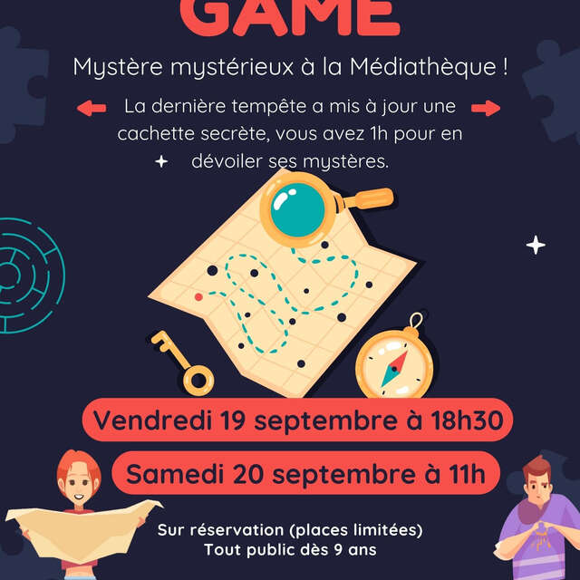 Journées du Patrimoine - Escape Game « Mystère mystérieux à la Médiathèque !  »
