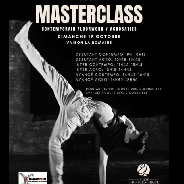 Masterclass hedendaags vloerwerk/acrobatiek