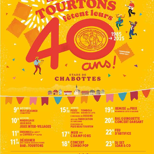 Les Tourtons du Champsaur fêtent leurs 40 ans !