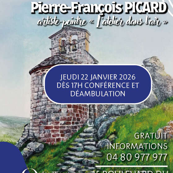 Conférence du peintre Pierre-François Picard
