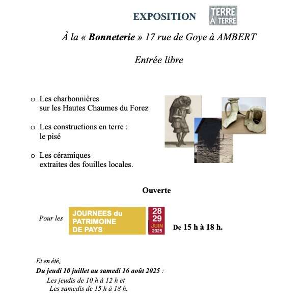 Exposition "Terre à terre"