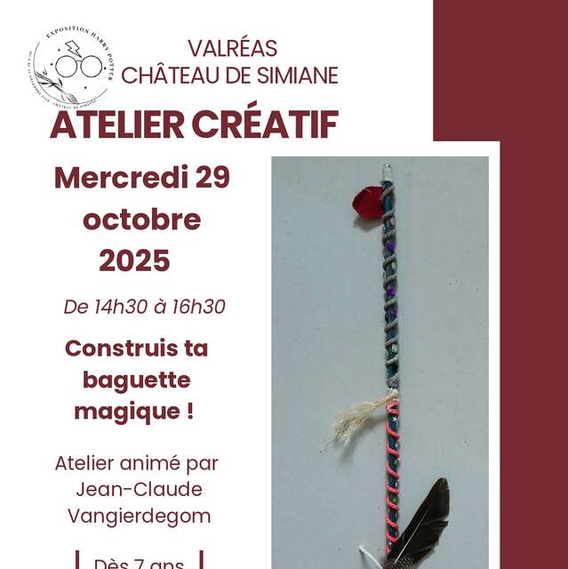 Kreativ-Workshop "Stelle deinen Zauberstab her!"