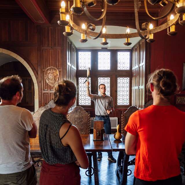 Visite accompagnée du logis