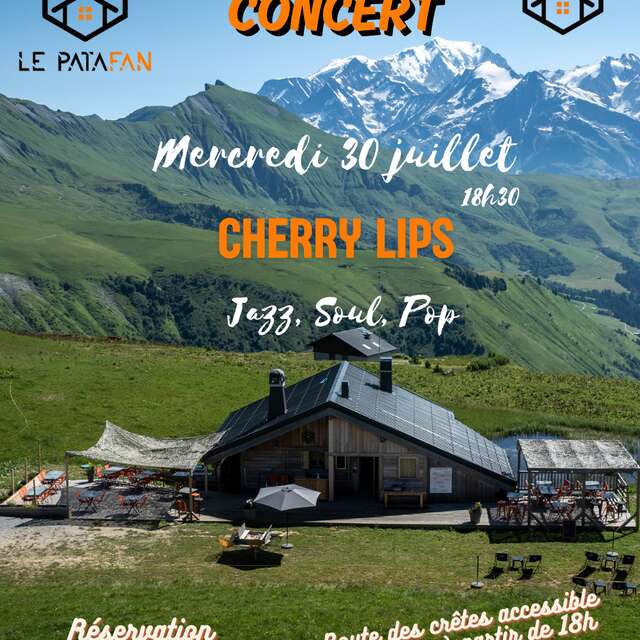 Concert au Patafan : Cherry lips Jazz, soul, pop