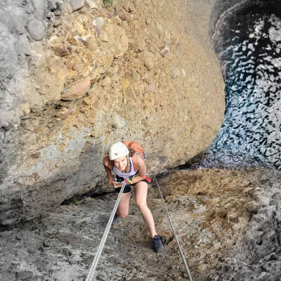 Canyoning sec via corda journée - La Ciotat