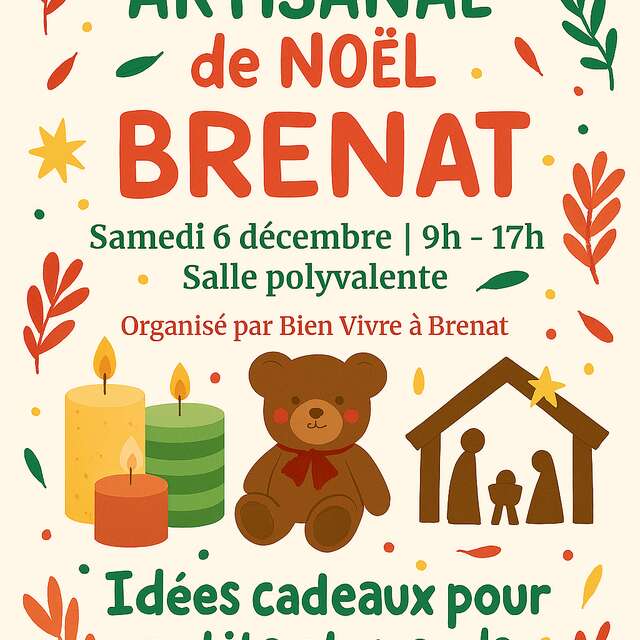 Marché artisanal de Noël