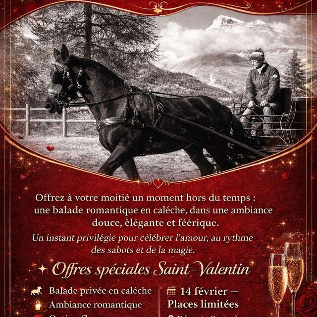 Une Saint-Valentin en calèche