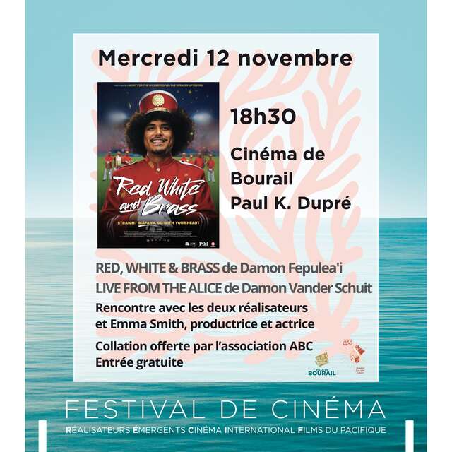 Festival Récif au Cinéma de Bourail Paul K. Dupré